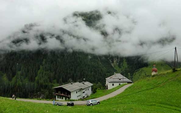 Reutte nach Kaisers