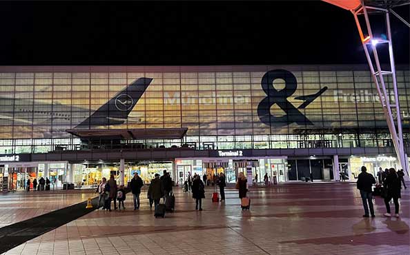 Reutte nach München Flughafen